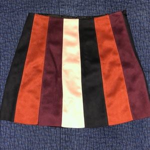 Colorblock Skirt